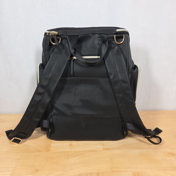 Austin Fowler Francesca Everyday Backpack FLAWED Gym Travel Bag Black - Picture 5 of 15